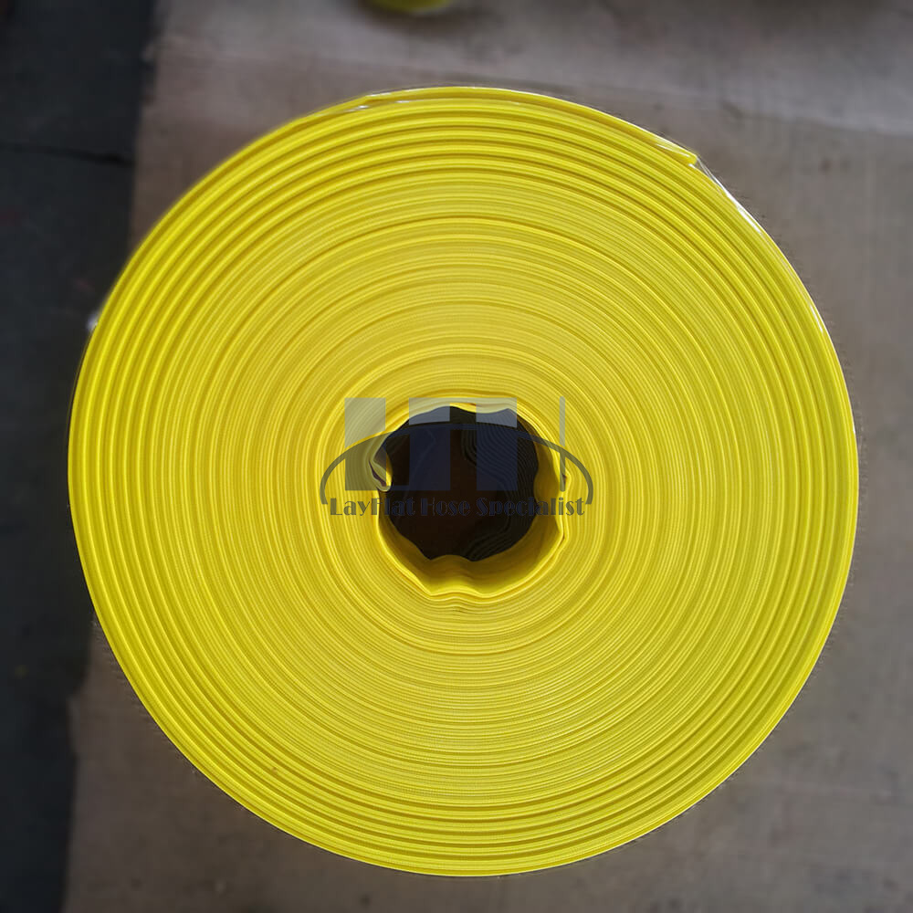 Yellow color PVC Irrigation Hose